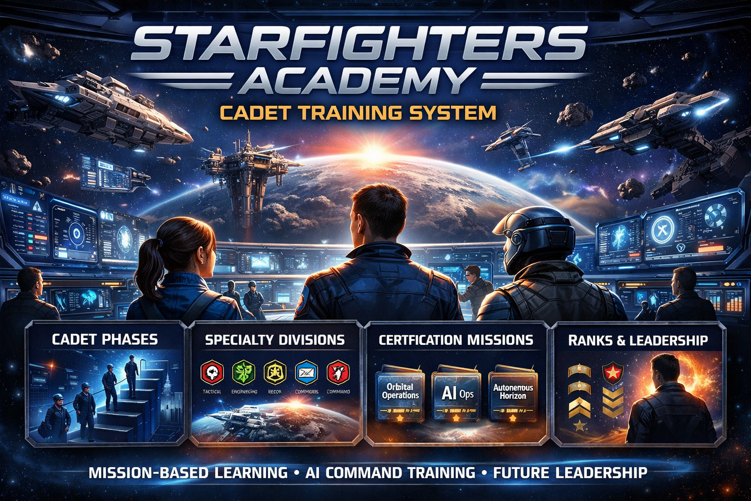 Starfighters Academy Cadet Training System